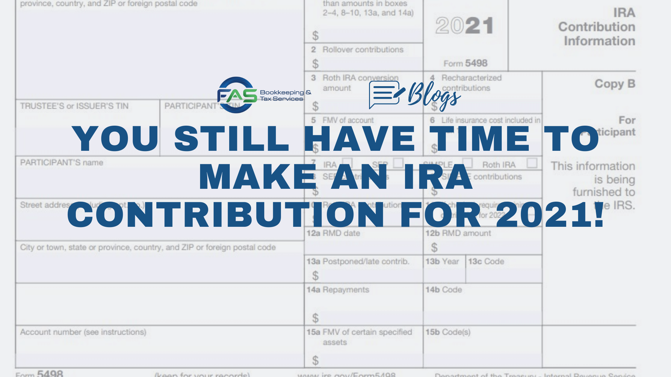 IRA Contribution Form
