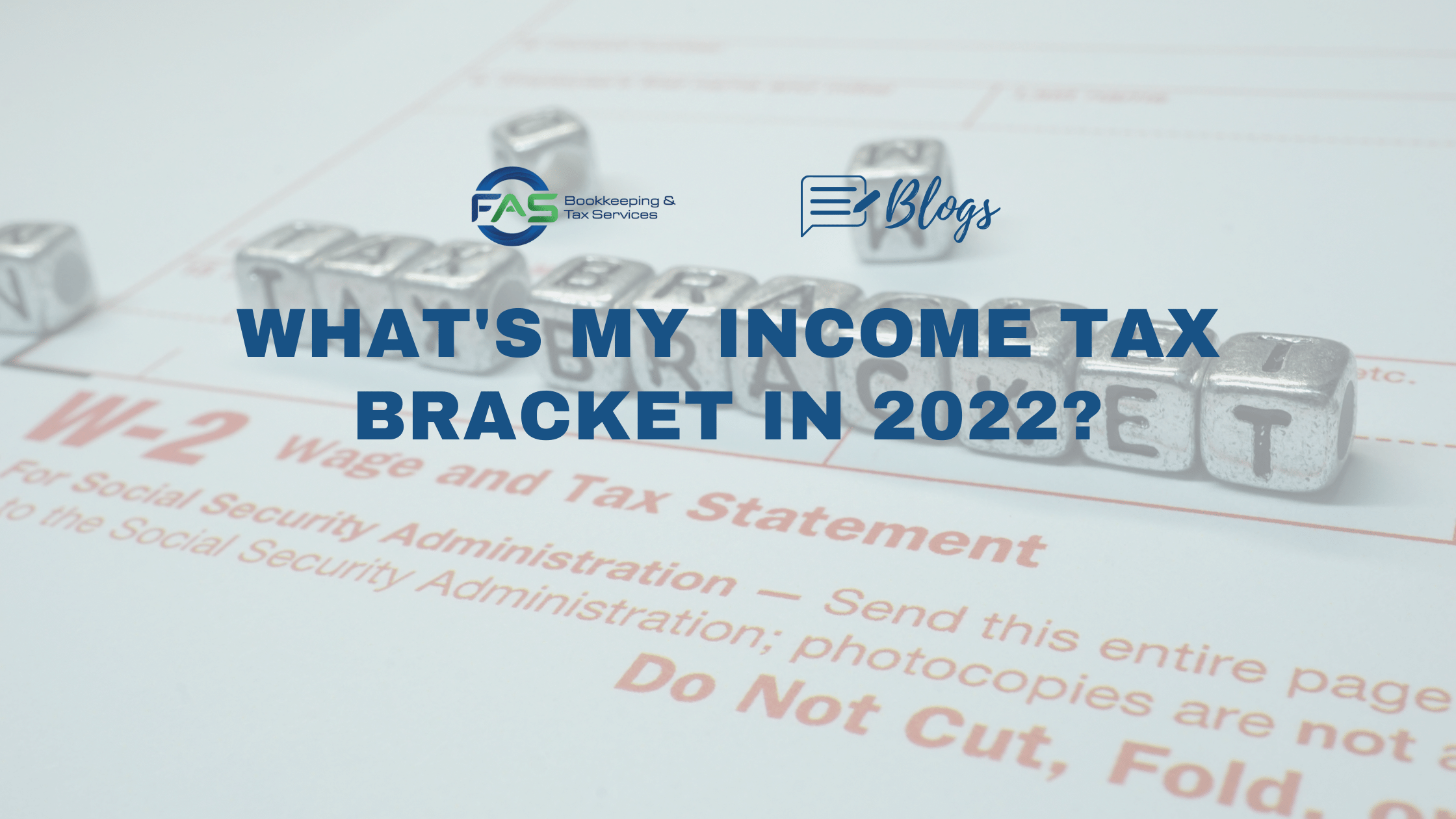 tax forms with the phrase tax bracket