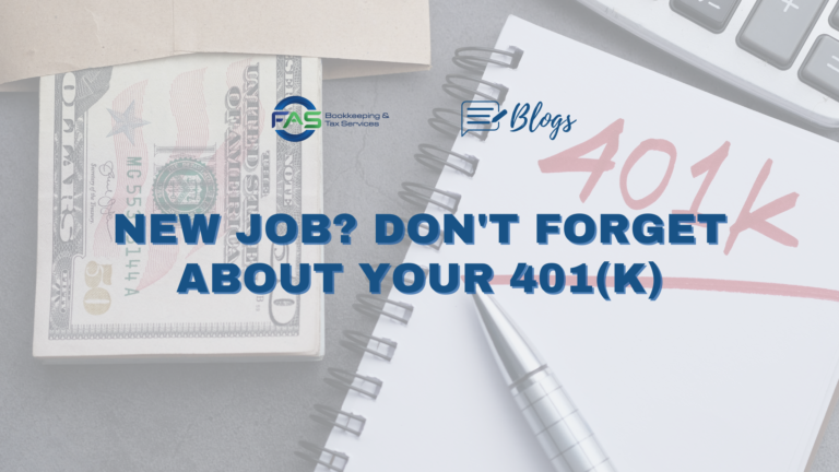 New job? Don't forget about your 401(K)
