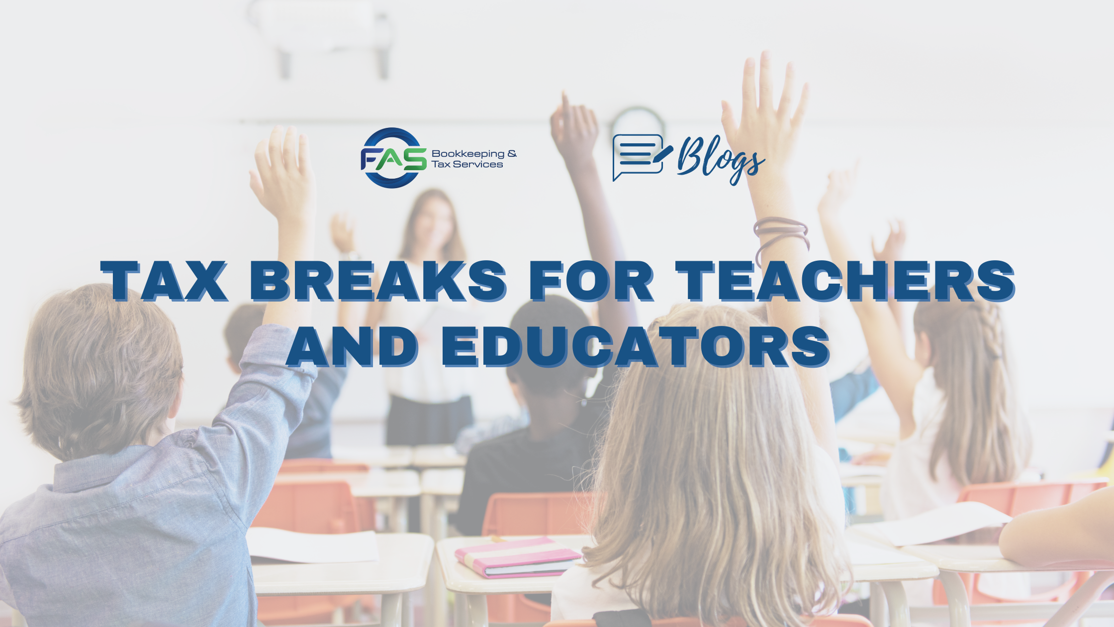 Tax Breaks for Teachers and Educators