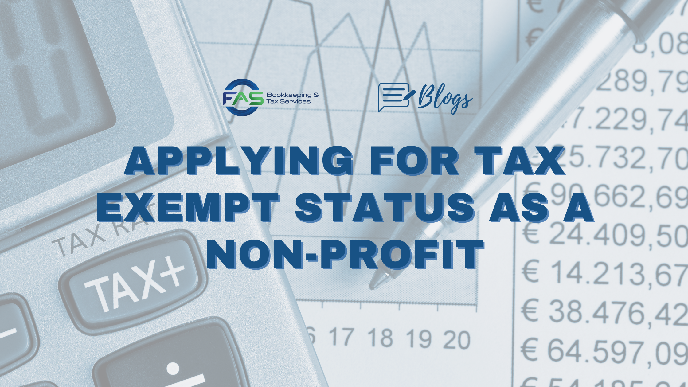 Applying for Tax Exempt Status as Nonprofit blog banner