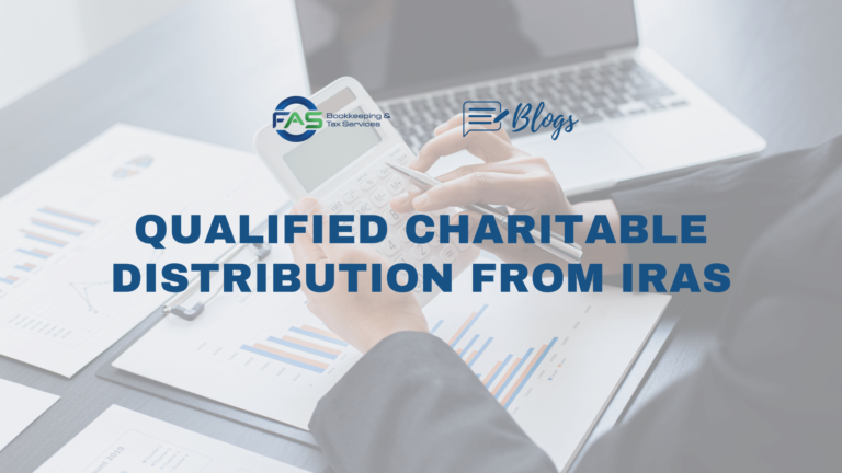 Qualified Charitable Distribution from IRAs