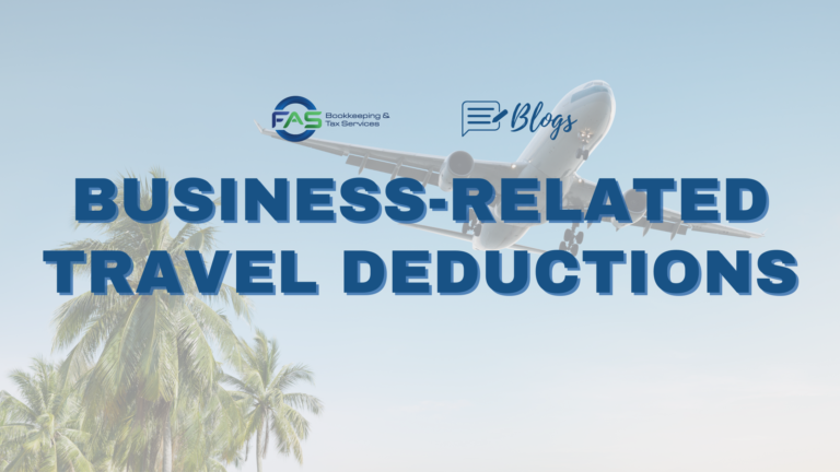BUSINESS-RELATED TRAVEL DEDUCTIONS